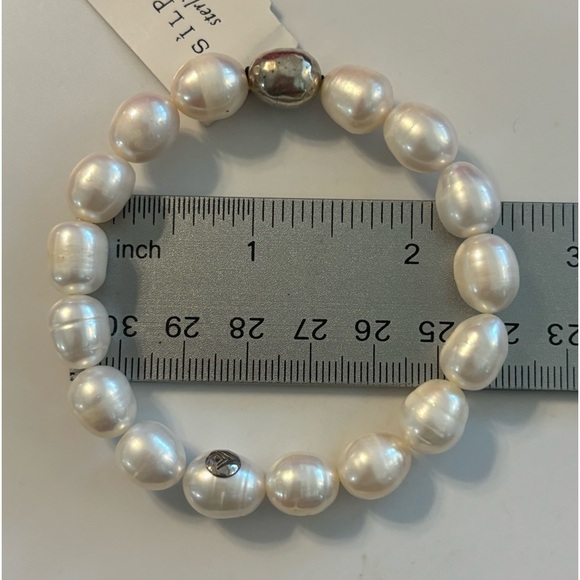 Silpada SHINE ON PEARL Stretch Bracelet B2894 - Picture 12 of 13